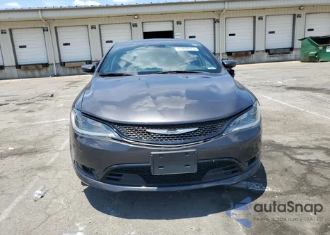 2016 Chrysler 200 S from USA, damaged, VIN 1C3CCCBB3GN119277